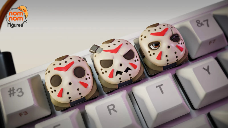 Jason Voorhees Friday 13Th Keycaps (Nomnom Figures)