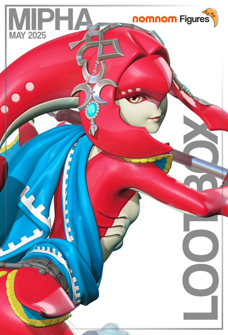 Mipha Zelda Breath Wild (Nomnom Figures)