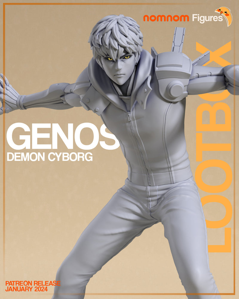 Genos One Punch Man (Nomnom Figures)