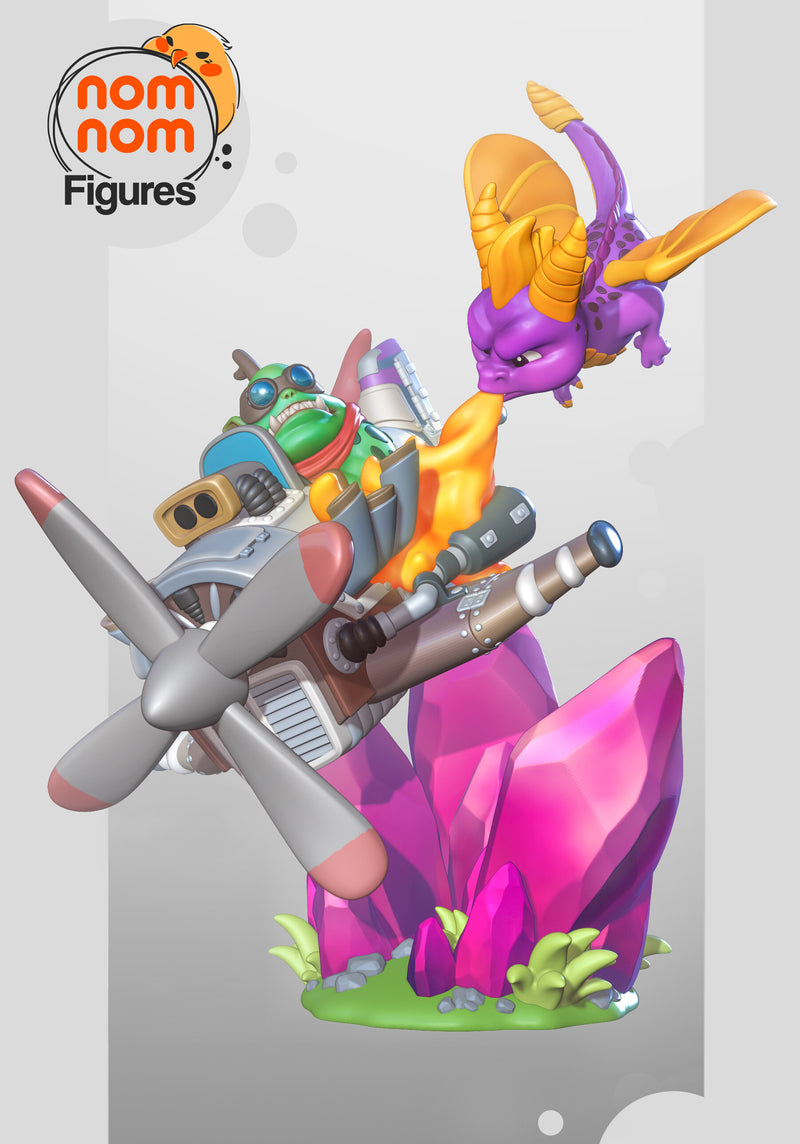 Chibi Spyro (Nomnom Figures)