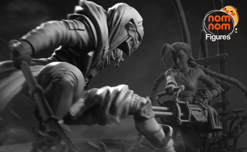 Ekko Firelight Arcane (Nomnom Figures)