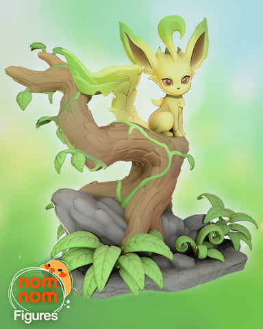 Leafeon Eevee Evolution – Pokémon (Nomnom Figures)