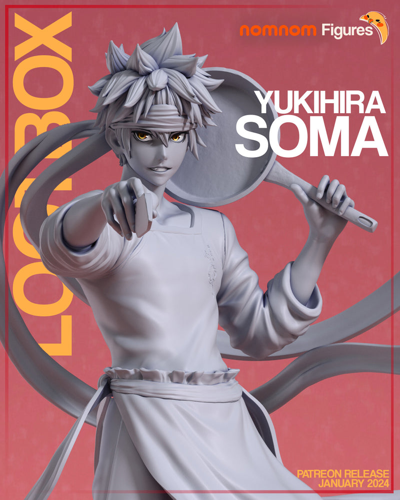 Soma Yukihira Shokugeki No Soma (Nomnom Figures)