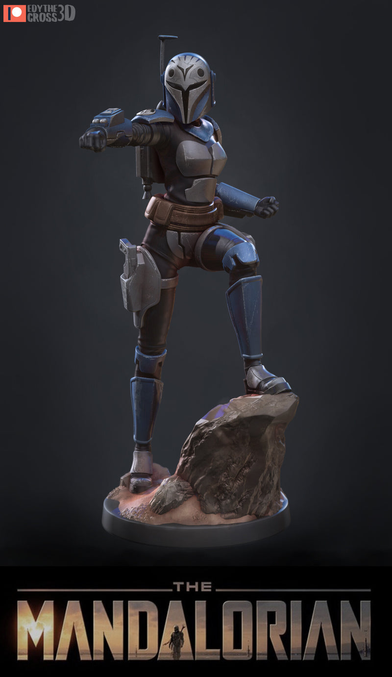 Bo Katan Kryze Mandalorian (Nomnom Figures)