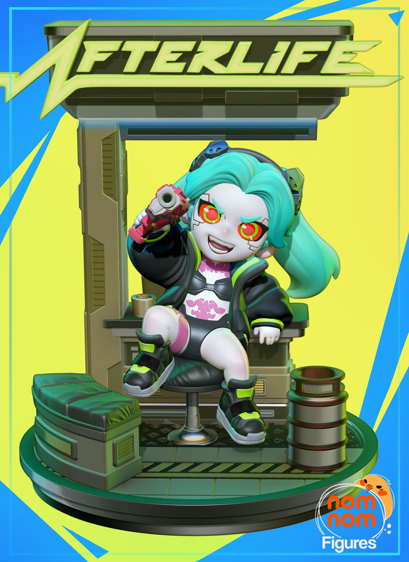 Chibi Rebecca Cyberpunk Edgerunners (Nomnom Figures)