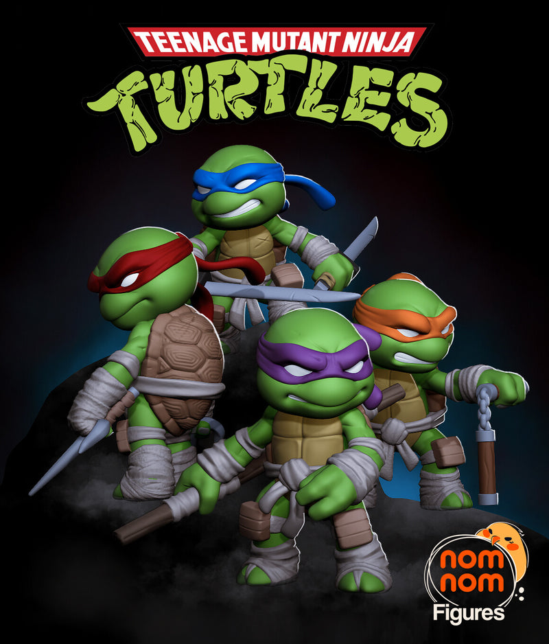 Ninja Turtles Tmnt (Nomnom Figures)