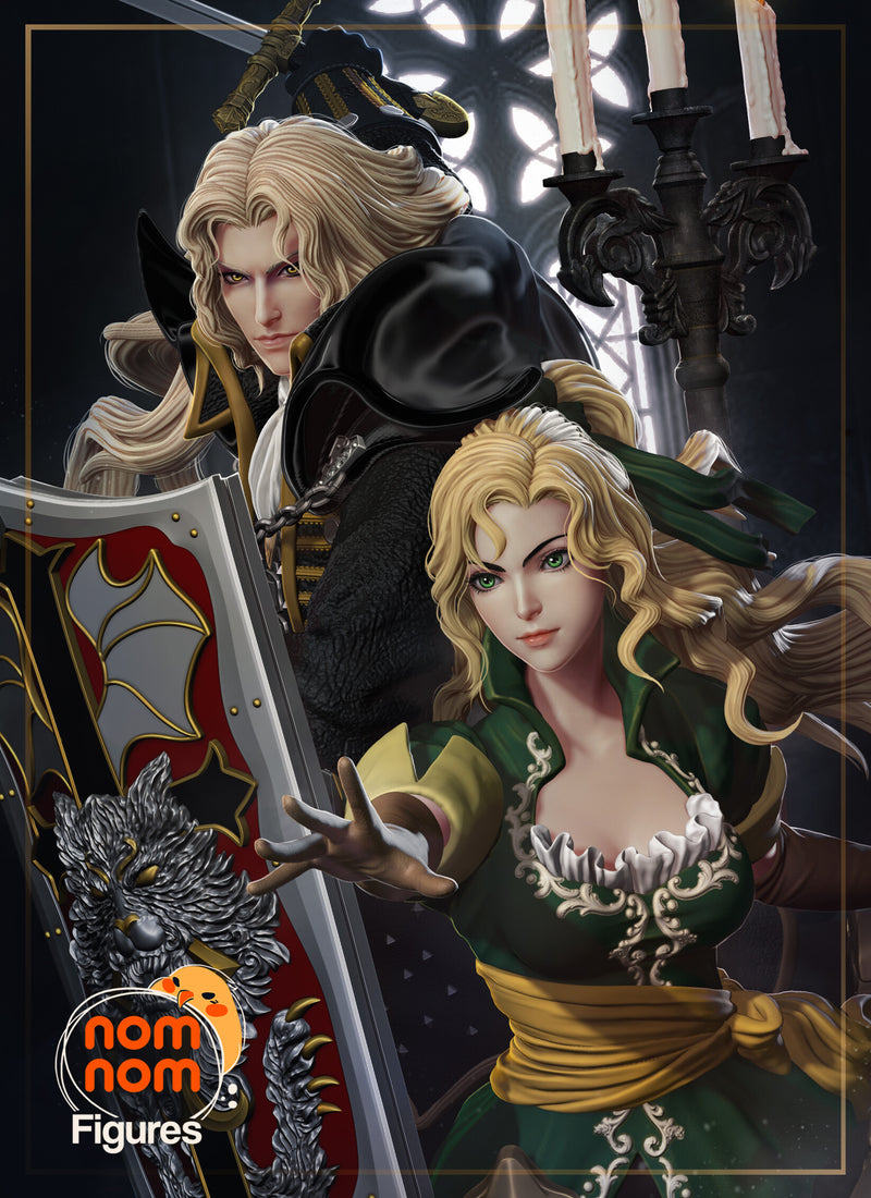 Alucard Maria Castlevania Symphony Night (Nomnom Figures)