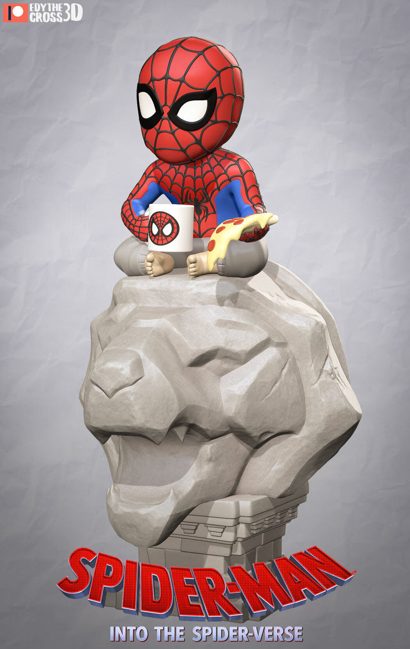 Spiderman Lazy (Nomnom Figures)