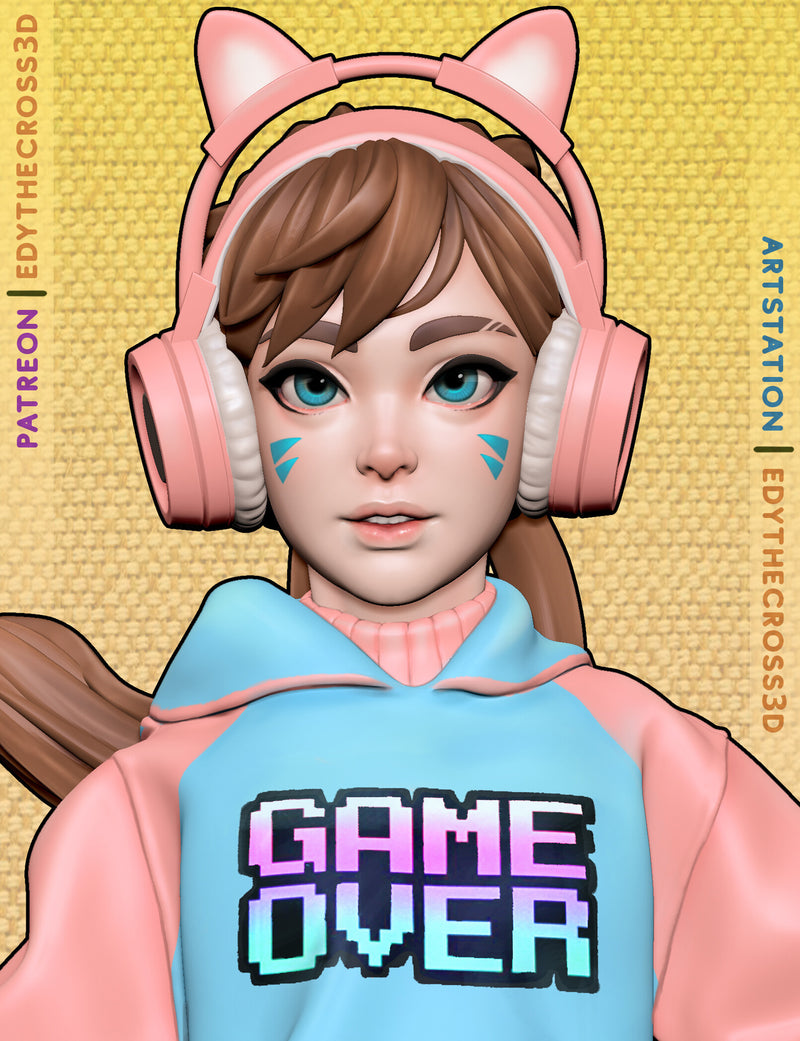 Gamer Girl (Nomnom Figures)