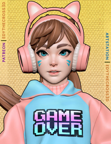 Gamer Girl (Nomnom Figures)