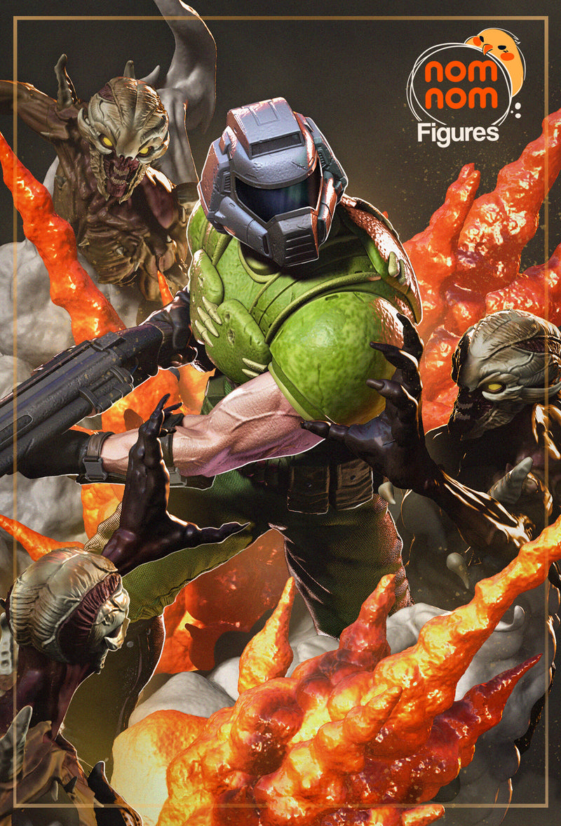 Doom Guy Doom (Nomnom Figures)