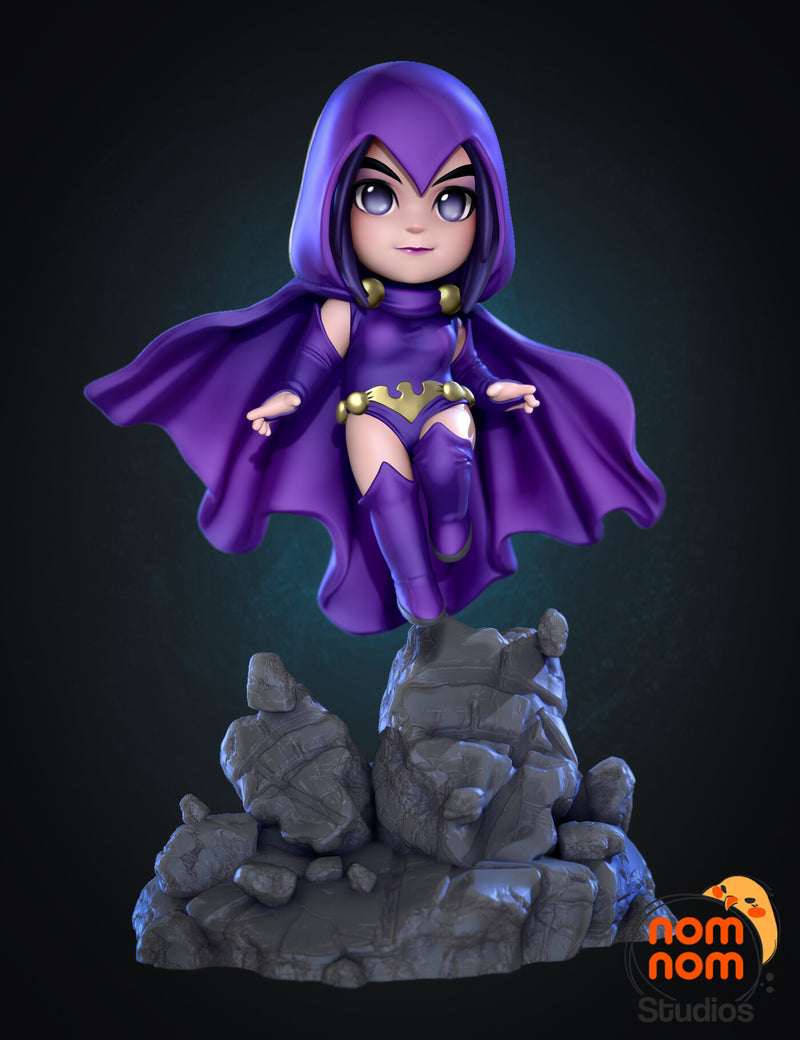 Raven Teen Titan (Nomnom Figures)