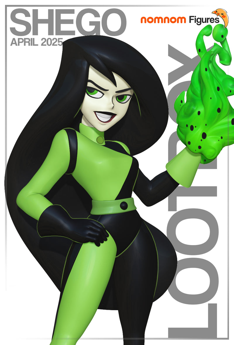 Shego Kim Possible (Nomnom Figures)