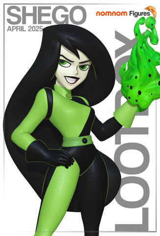 Shego Kim Possible (Nomnom Figures)