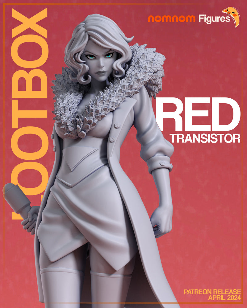 Red Transistor (Nomnom Figures)