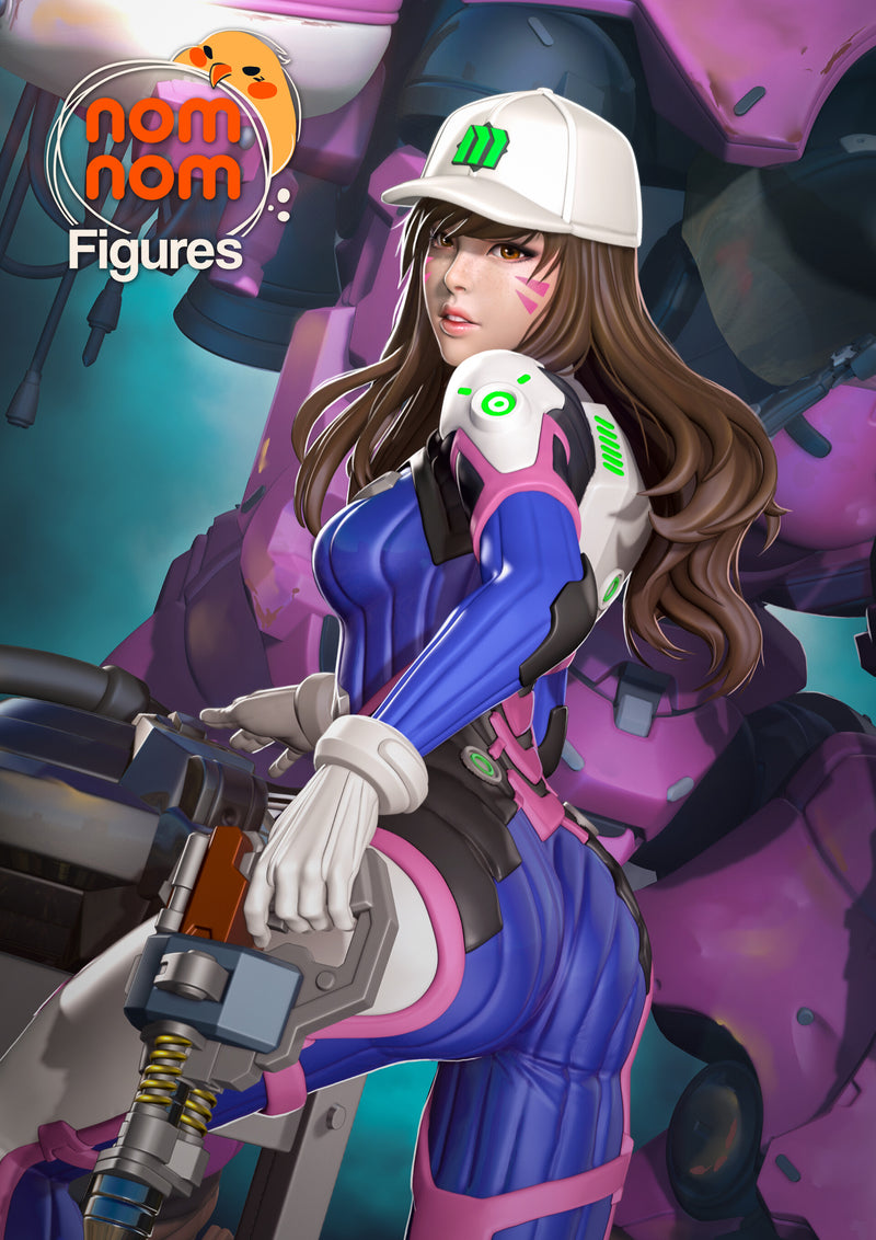 Dva Overwatch (Nomnom Figures)