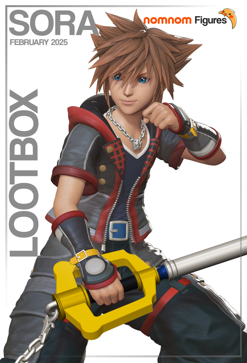 Sora Kingdom Hearts 3 (Nomnom Figures)