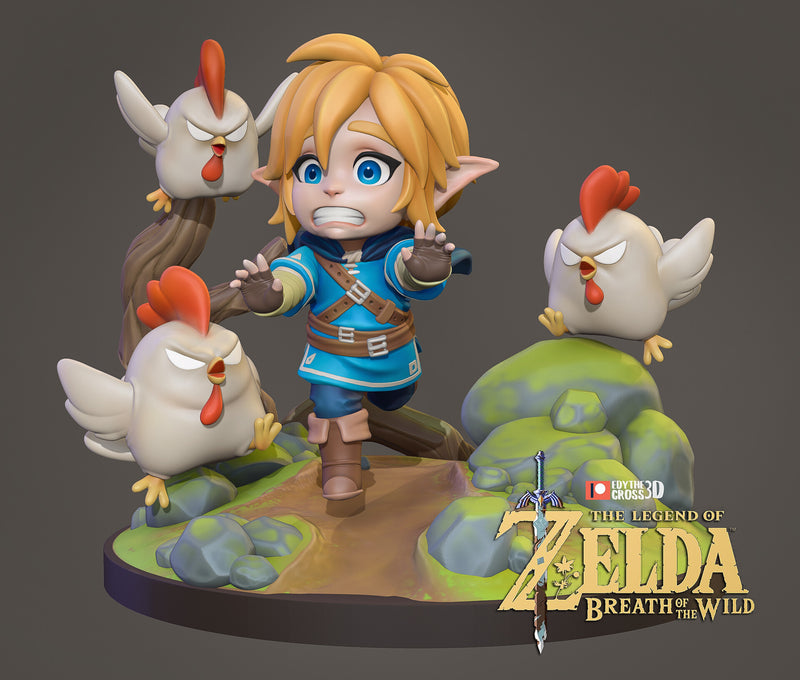 Link Zelda Breath Wild (Nomnom Figures)