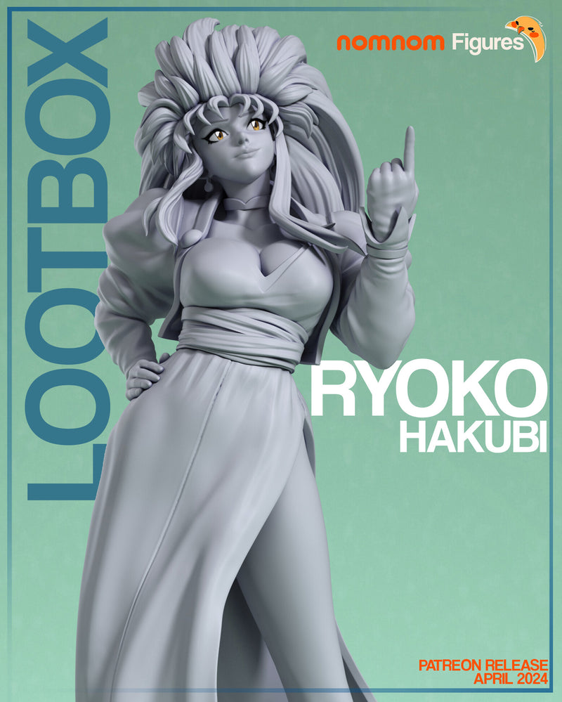 Ryoko Hakubi Tenchi Muyo (Nomnom Figures)