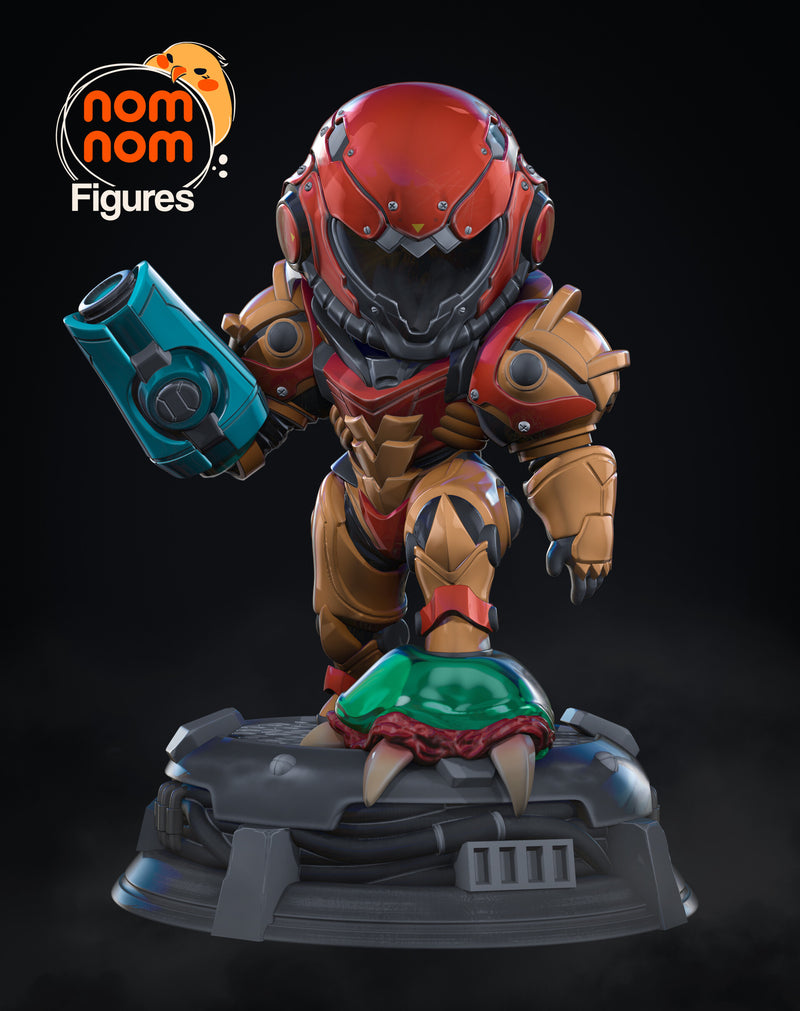 Samus Metroid (Nomnom Figures)