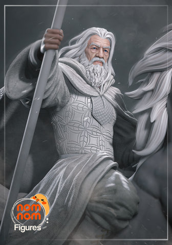 Gandalf White Lord Rings (Nomnom Figures)