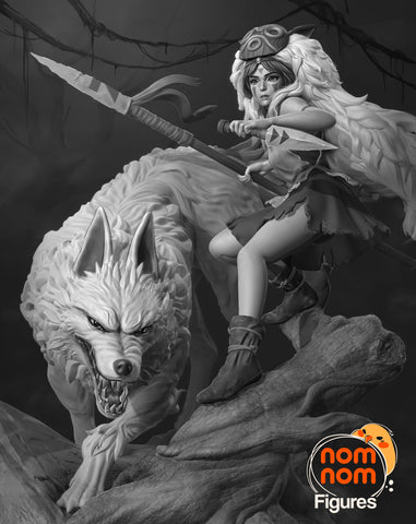 Princess Mononoke (Nomnom Figures)