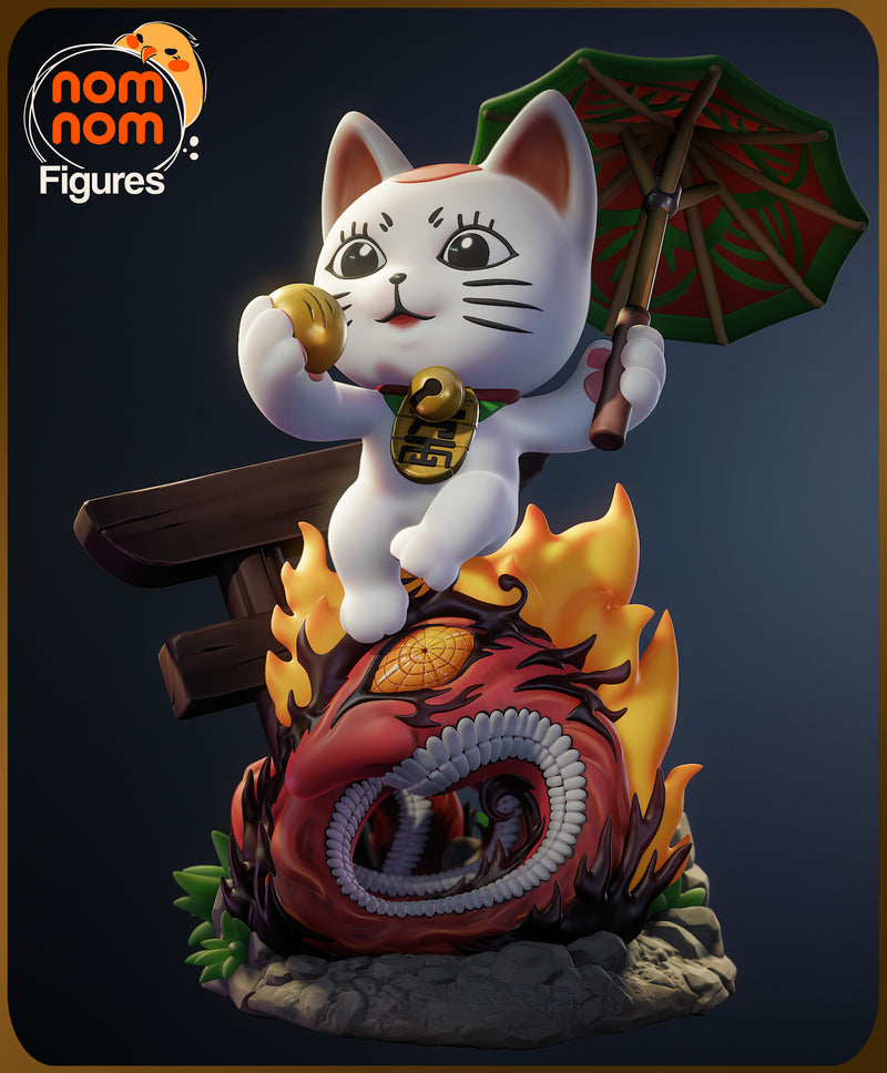 Chibi Turbo Granny Cat Dandadan (Nomnom Figures)