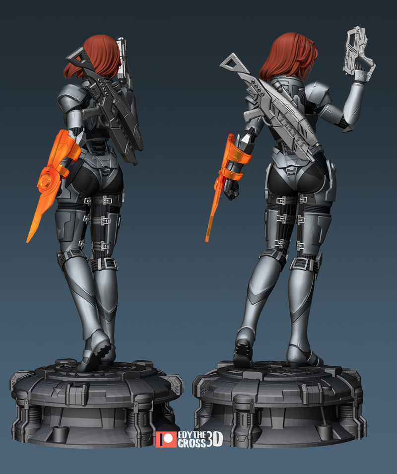 Female Shapard Mass Effect (Nomnom Figures)