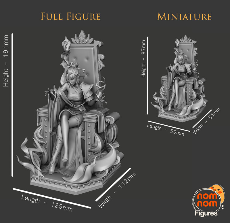 Azula Avatar Last Airbender (Nomnom Figures)