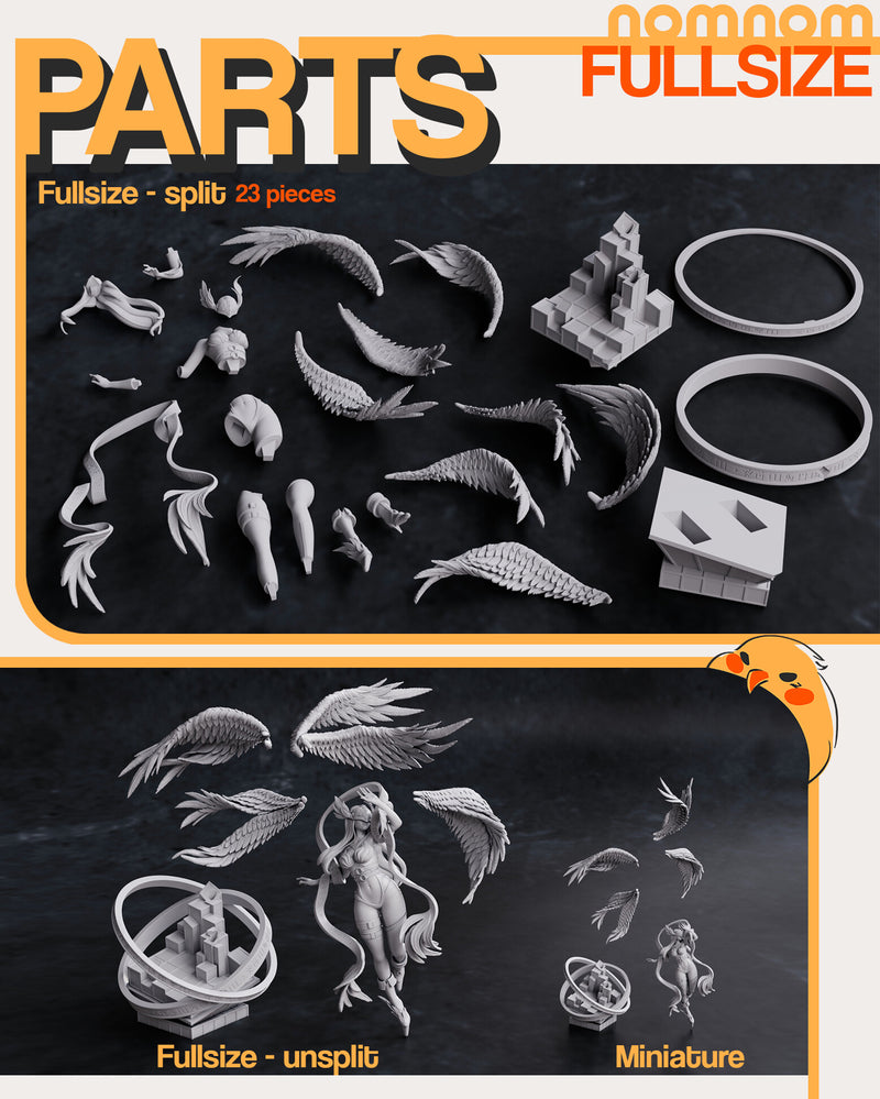 Angewomon Digimon (Nomnom Figures)