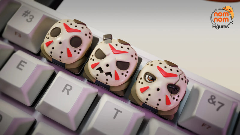 Jason Voorhees Friday 13Th Keycaps (Nomnom Figures)