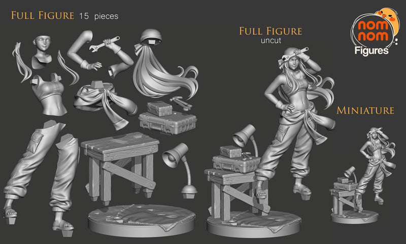 Winry Rockbell Full Metal Alchemist (Nomnom Figures)