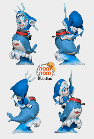Gawr Gura (Nomnom Figures)