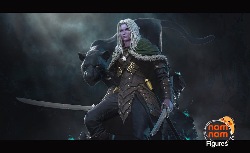 Drizzt Dourden Baldurs Gate (Nomnom Figures)