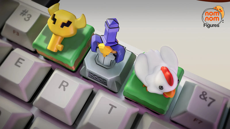Zelda Link To Past Keycaps Batch 3 (Nomnom Figures)