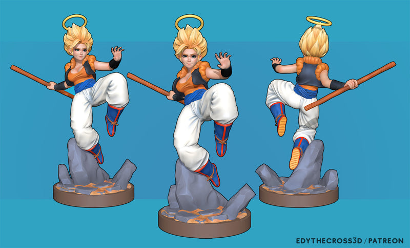 Dbz Gogeta Female (Nomnom Figures)