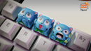 Happy Fairy Tail Keycaps (Nomnom Figures)