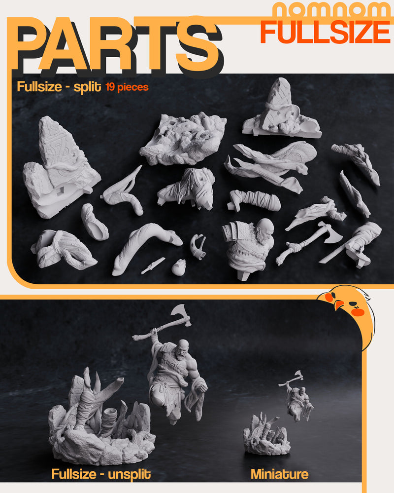 Kratos God War (Nomnom Figures)