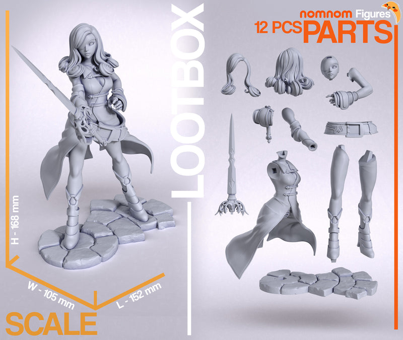 Beatrix – Final Fantasy (Nomnom Figures)