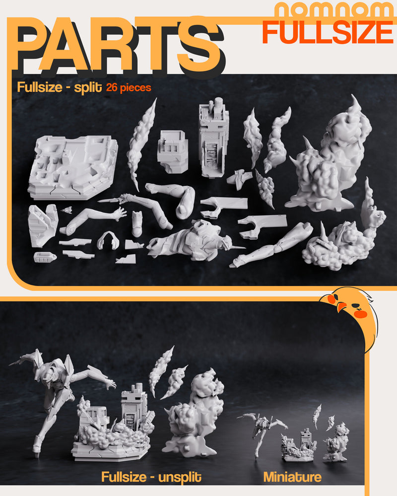 Eva01 Neon Genesis – Evangelion (Nomnom Figures)
