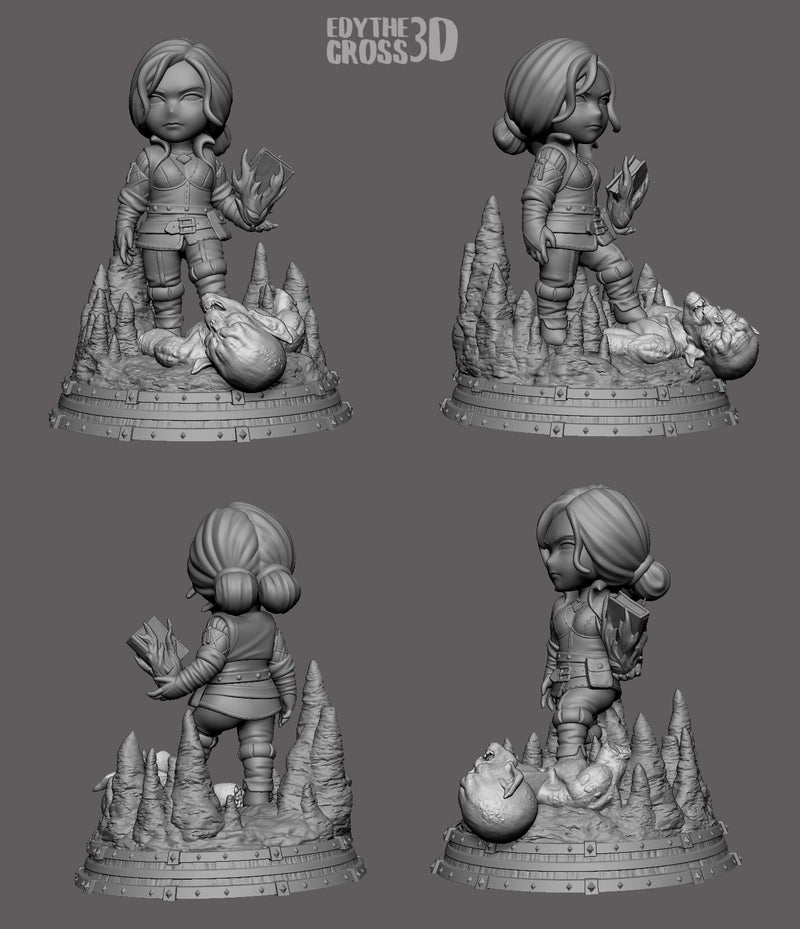 Witcher Triss (Nomnom Figures)