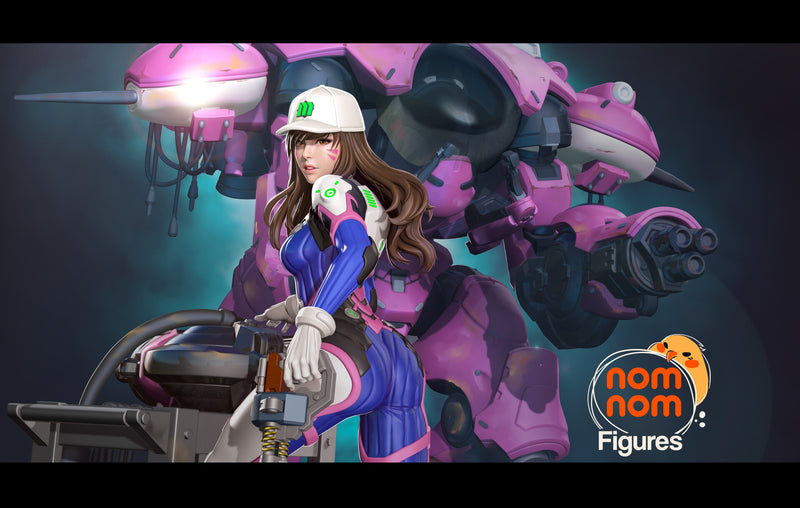Dva Overwatch (Nomnom Figures)