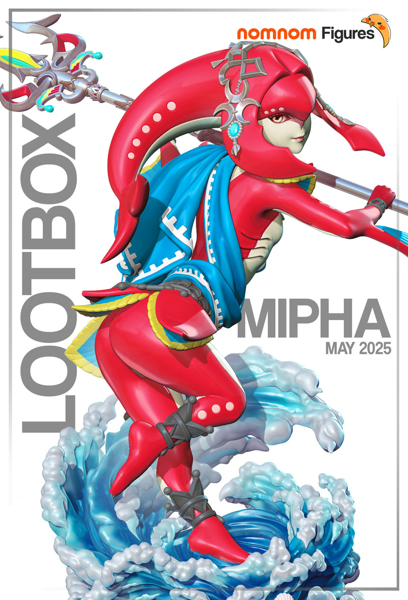 Mipha Zelda Breath Wild (Nomnom Figures)