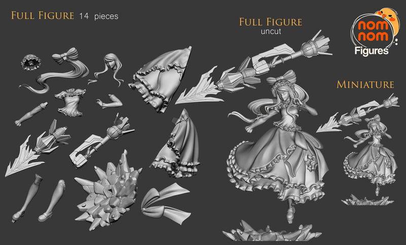 Shalltear Bloodfallen (Nomnom Figures)