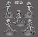 Ciri Chibified (Nomnom Figures)