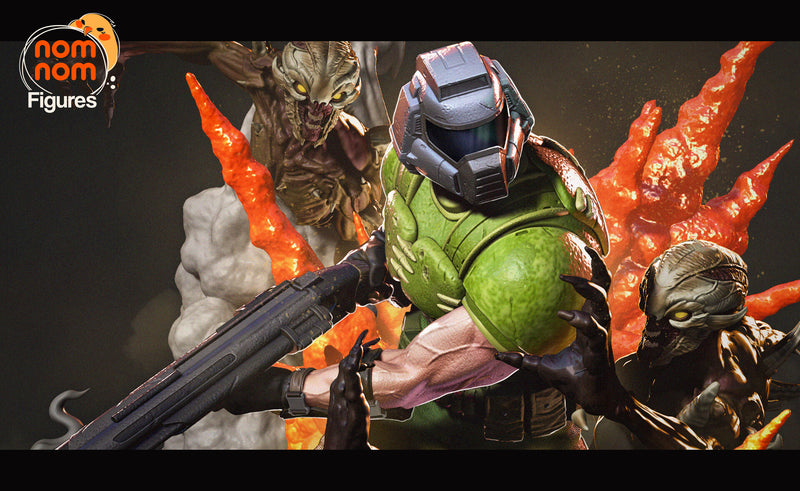 Doom Guy Doom (Nomnom Figures)