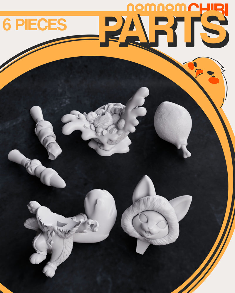Chibi Palico Monster Hunter (Nomnom Figures)