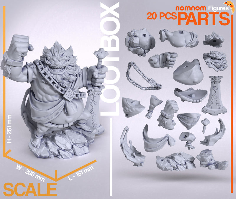 Daruk Zelda Breath Wild (Nomnom Figures)