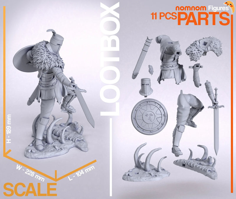 Solaire Astora Dark Souls (Nomnom Figures)