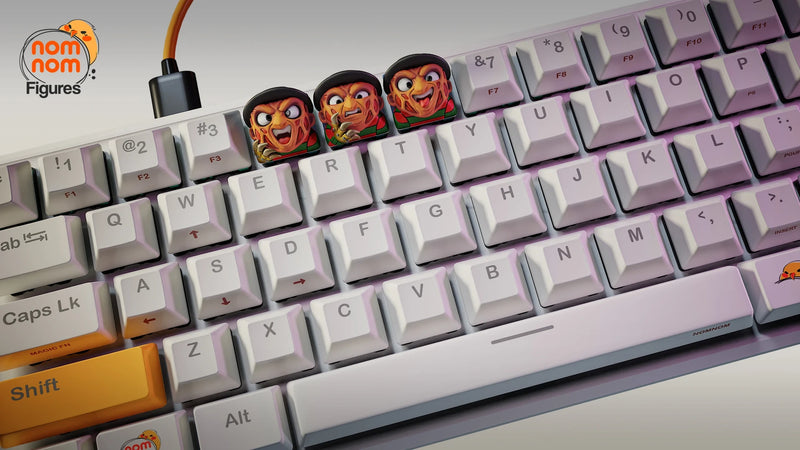 Freddy Krueger A Nightmare On Elm Street Keycaps (Nomnom Figures)